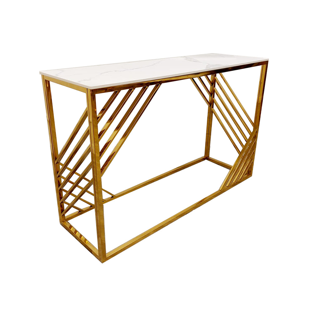 Azure Gold Console Table