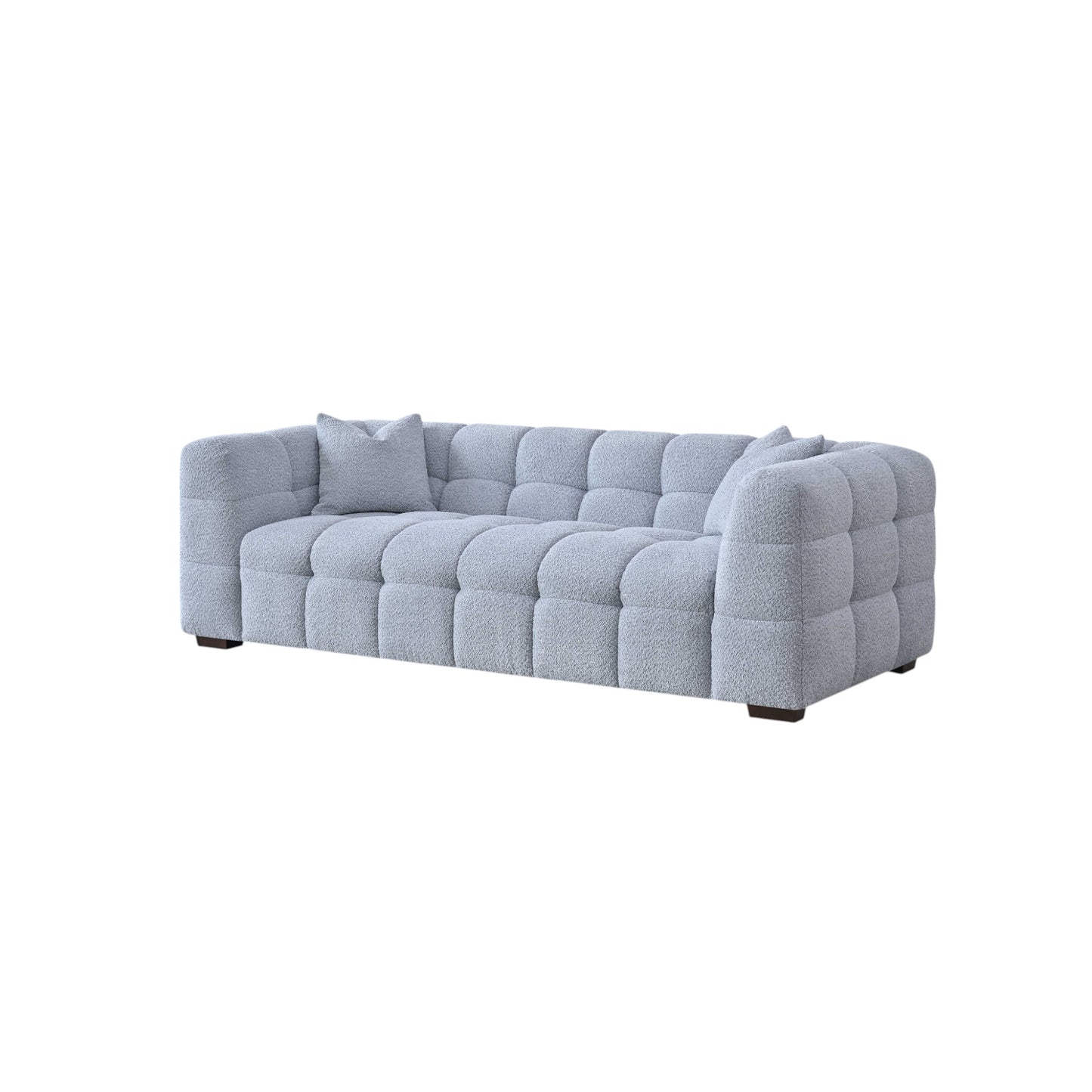 Aluxo Tribeca Sofa Range in Pearl Boucle