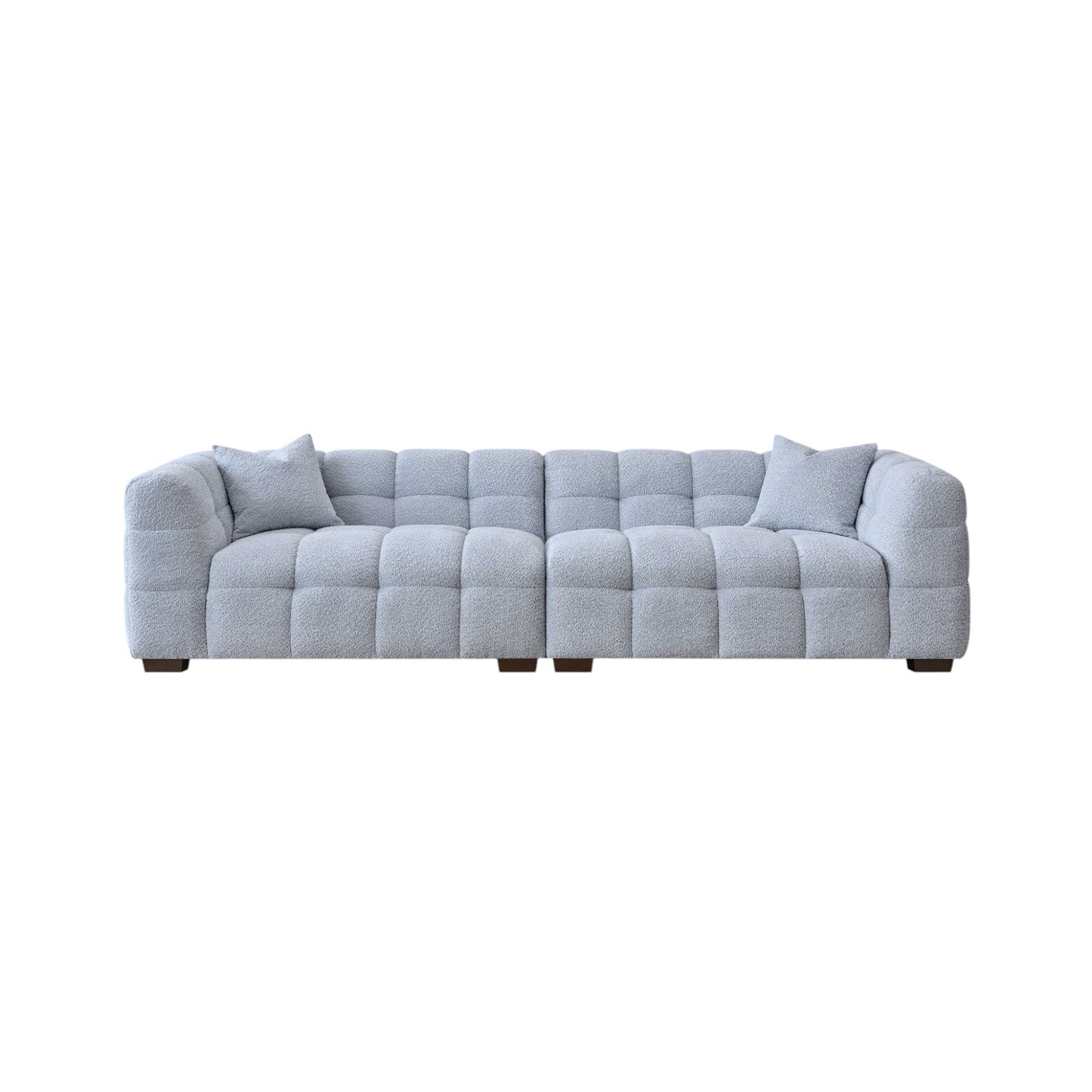 Aluxo Tribeca Sofa Range in Pearl Boucle