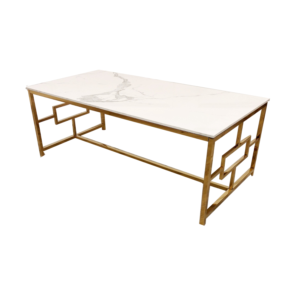 Geo Gold Coffee Table
