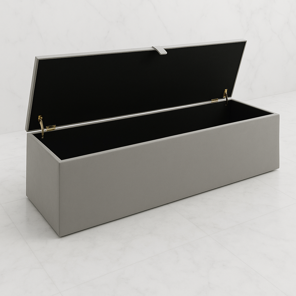 Linear Ottoman Storage Box