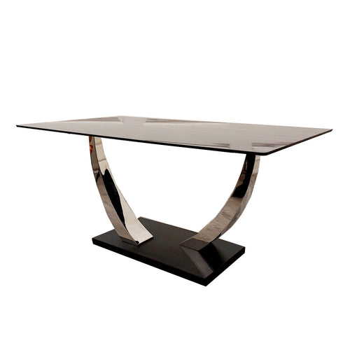Venus 1.6 Chrome Dining Table