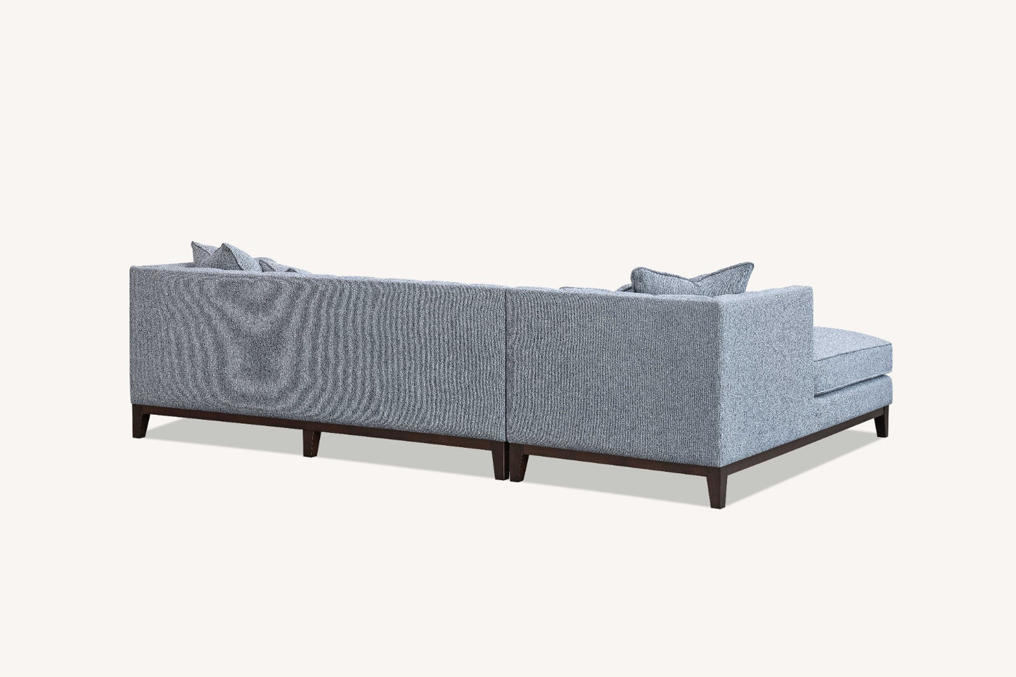 Aluxo Cooper Left Hand Corner Sofa in Dolphin Boucle
