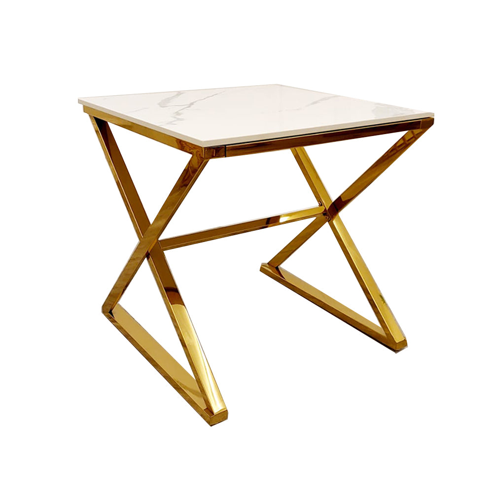 Zion Gold Lamp Table