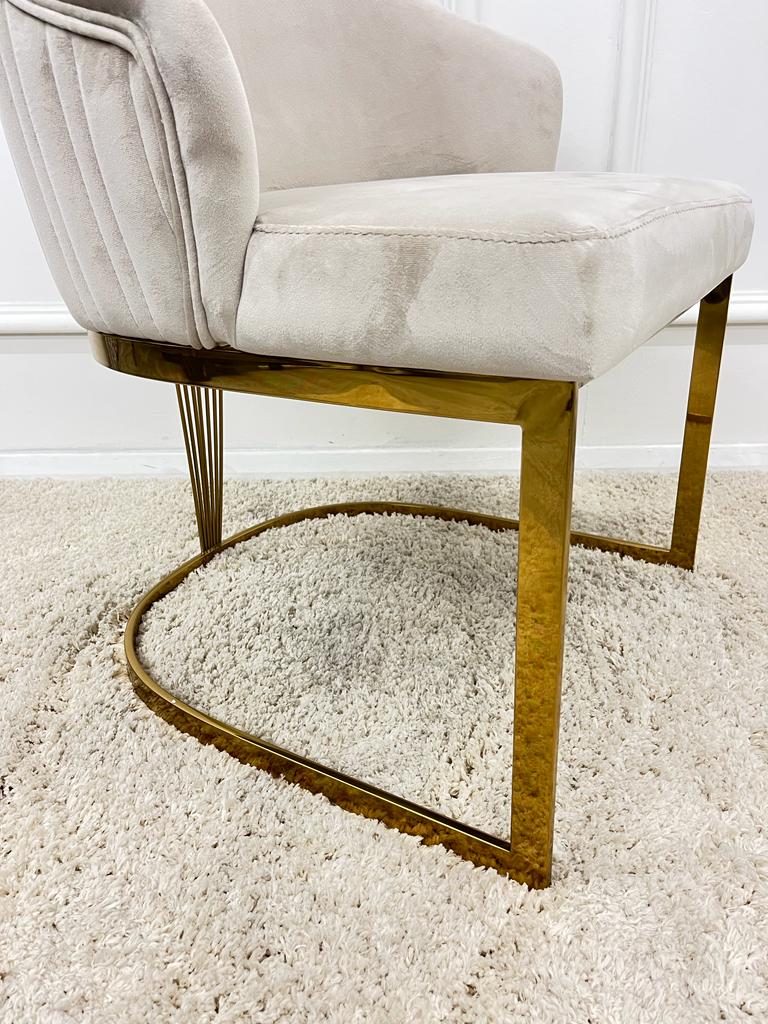 CHELMSFORD VELVET DINING CHAIR