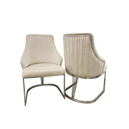 CHELMSFORD VELVET DINING CHAIR