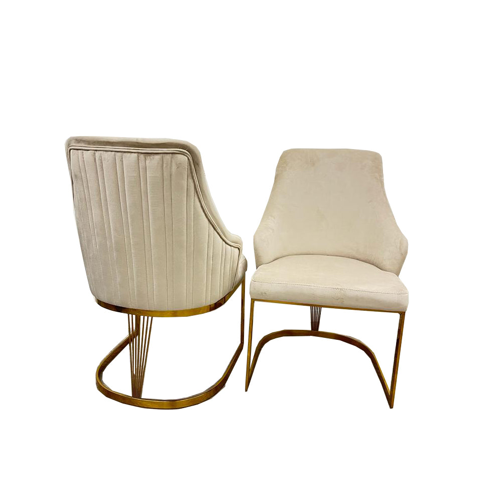 CHELMSFORD VELVET DINING CHAIR