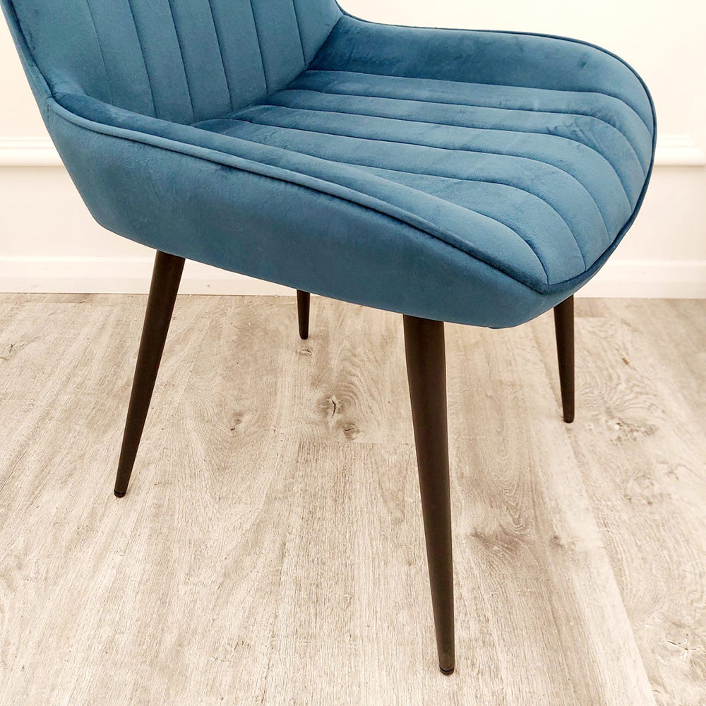 DIDO VELVET DINING CHAIR