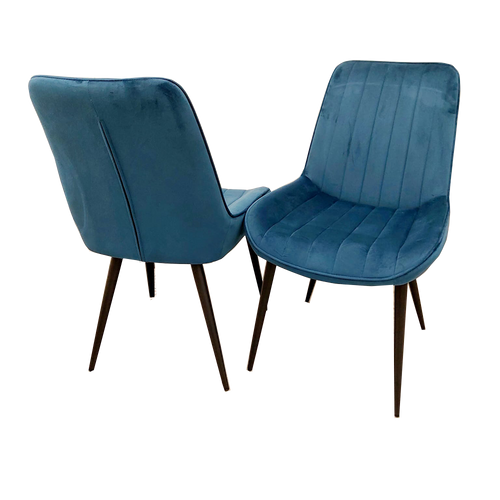 DIDO VELVET DINING CHAIR