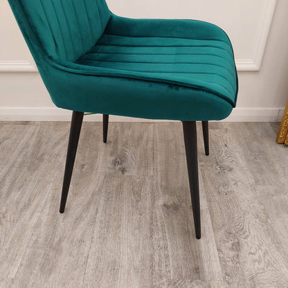 DIDO VELVET DINING CHAIR