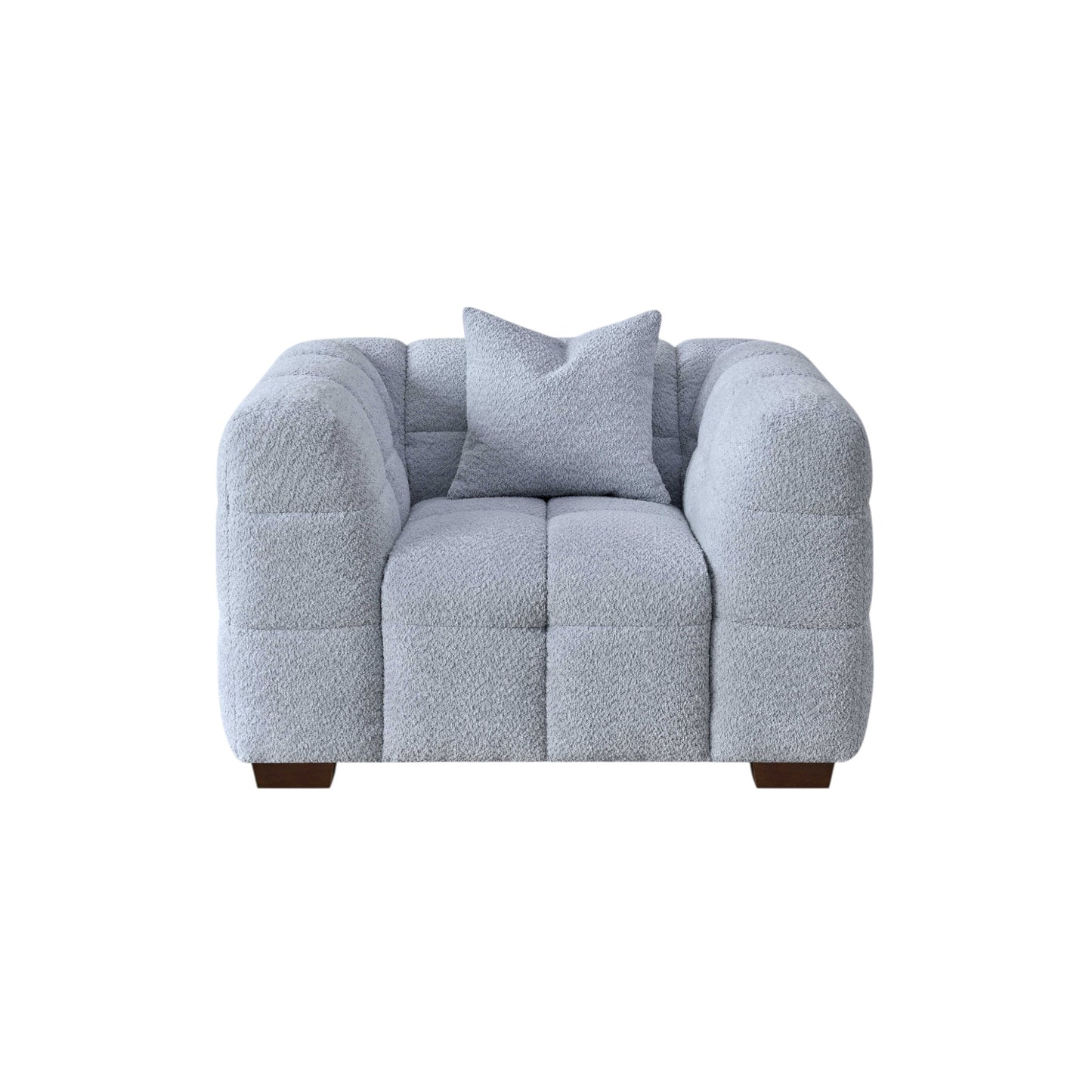 Aluxo Tribeca Sofa Range in Pearl Boucle