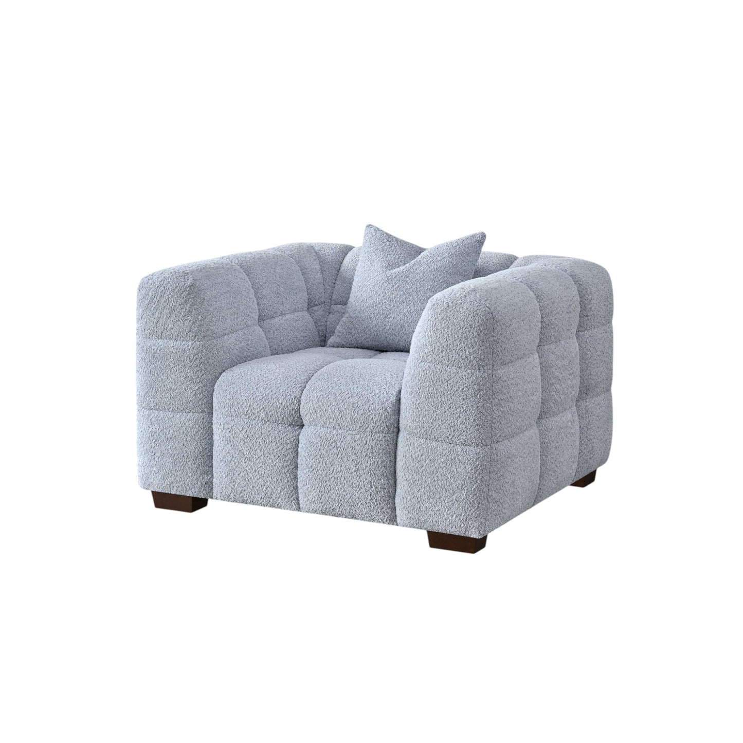 Aluxo Tribeca Sofa Range in Pearl Boucle