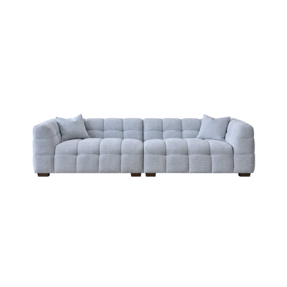 Aluxo Tribeca Sofa Range in Pearl Boucle