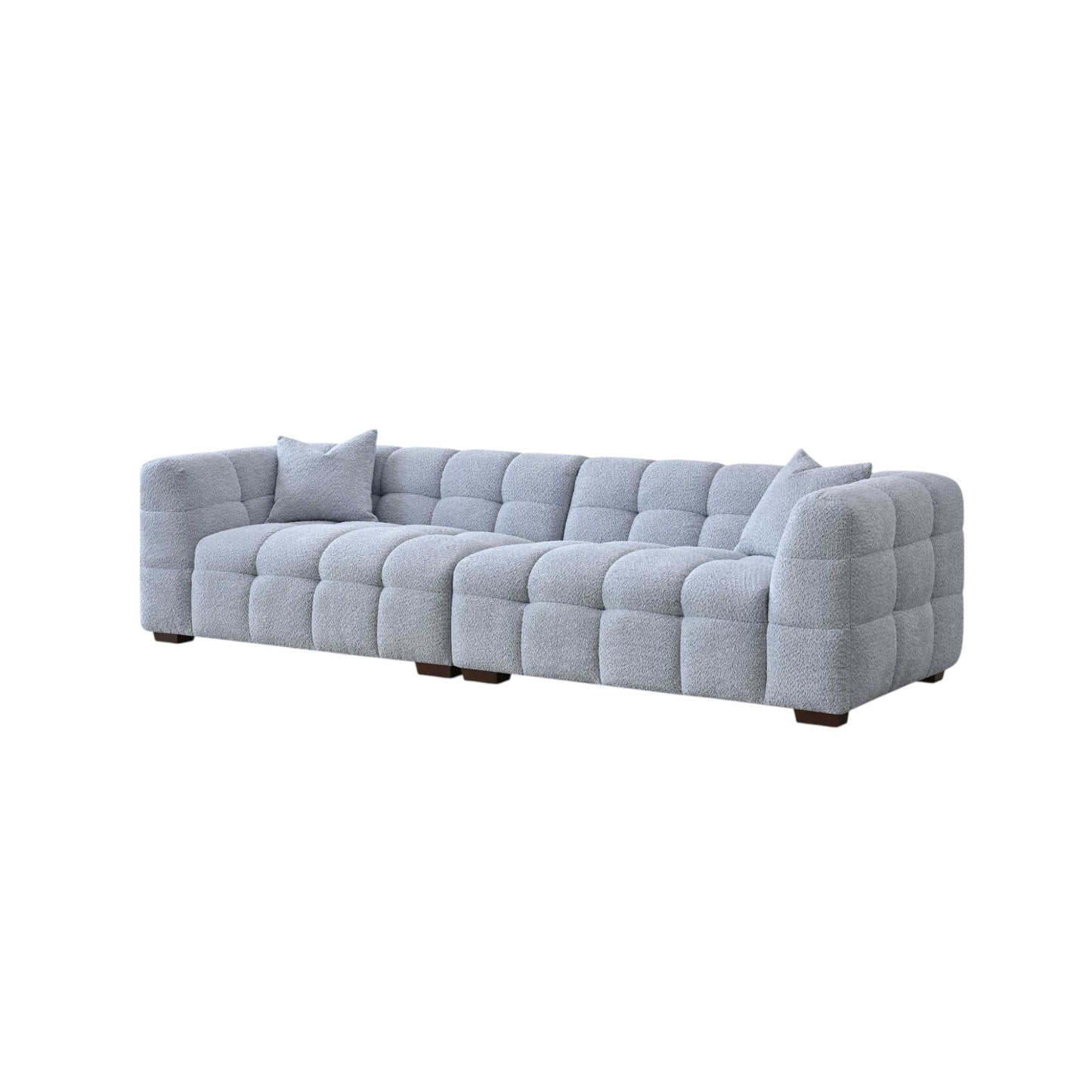 Aluxo Tribeca Sofa Range in Pearl Boucle
