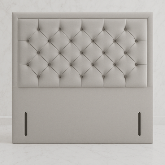 Evie Chesterfield Border Headboard