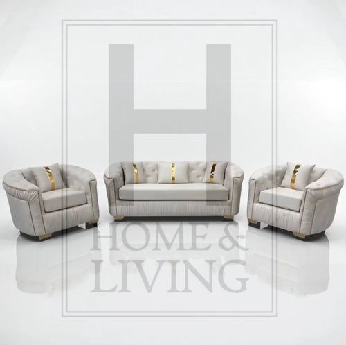 Ambassador Chesterfield Sofa in Ceam Plush Velvet