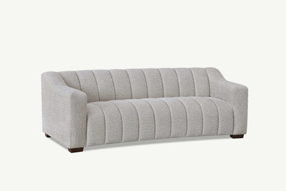 ALUXO ASTORIA 3 SEATER SOFA IN OATMEAL BOUCLE