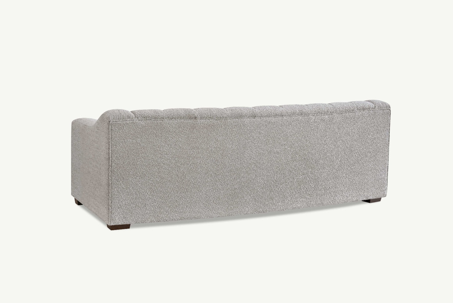 ALUXO ASTORIA 3 SEATER SOFA IN OATMEAL BOUCLE