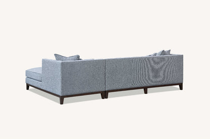 ALUXO COOPER RIGHT HAND CORNER SOFA IN DOLPHIN BOUCLE